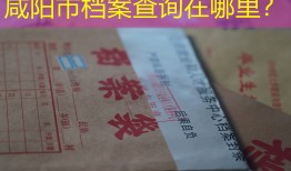 咸阳市档案查询在哪里？