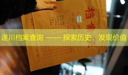 遂川档案查询 —— 探索历史，发现价值