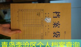 青岛李沧区个人档案查询