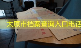 太原市档案查询入口电话