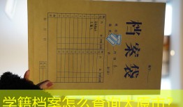 学籍档案怎么查询太原市？