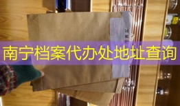 南宁档案代办处地址查询