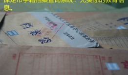 保定市学籍档案查询系统：充实你的教育信息。