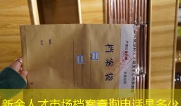 新余人才市场档案查询电话是多少