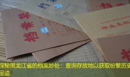 探秘黑龙江省的档案妙处：查询存放地以获取纷繁历史足迹