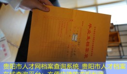贵阳市人才网档案查询系统_贵阳市人才档案在线查询平台：方便快捷的求职利器