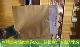 新疆高考档案查询入口_轻松查询档案的小窍门