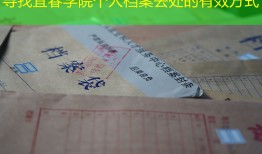 寻找宜春学院个人档案去处的有效方式