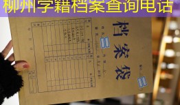 柳州学籍档案查询电话