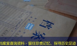 档案室查询资料 - 留住珍贵记忆，探寻历史足迹