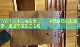 六安人才中心档案查询——掌握自己就业档案，畅通职场生涯之路