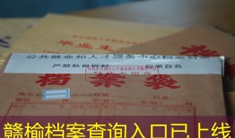 赣榆档案查询入口已上线