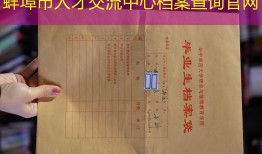 蚌埠市人才交流中心档案查询官网