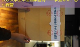 长沙大学生毕业档案查询——掌握未来，悉心保管