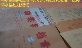 邻水县档案查询_寻找邻水县历史足迹：查询邻水县过往记忆