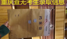 重庆查无考生录取信息