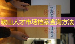 鞍山人才市场档案查询方法
