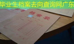 毕业生档案去向查询网广东