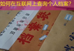 如何在互联网上查询个人档案？