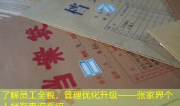了解员工全貌，管理优化升级——张家界个人档案查询系统