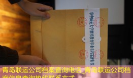青岛联运公司档案查询电话_青岛联运公司档案信息查询热线联系方式