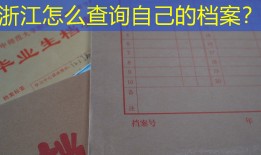 浙江怎么查询自己的档案？