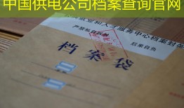 中国供电公司档案查询官网