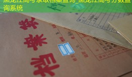 黑龙江高考录取档案查询_黑龙江高考分数查询系统