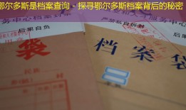 鄂尔多斯是档案查询 - 探寻鄂尔多斯档案背后的秘密