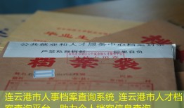 连云港市人事档案查询系统_连云港市人才档案查询平台，助力个人档案信息查询。