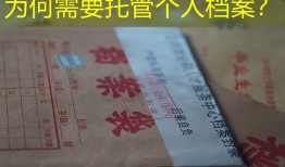 为何需要托管个人档案？