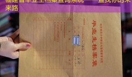 福建省毕业生档案查询系统——查找你的未来路