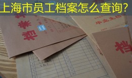 上海市员工档案怎么查询？