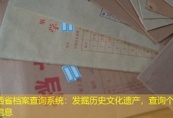 陕西省档案查询系统：发掘历史文化遗产，查询个人档案信息