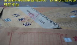 全国教师网档案查询系统：获得综合查询服务的平台