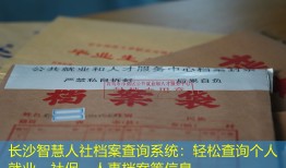 长沙智慧人社档案查询系统：轻松查询个人就业、社保、人事档案等信息