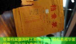 华蓥档案查询网上查询——“轻松查阅华蓥档案，尽在网上查询站”