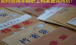 如何咨询本钢职工档案查询网站？