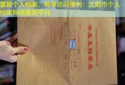 掌握个人档案，畅享访问便利：沈阳市个人档案网络查询平台