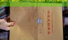 深入了解自己——轻松查询个人人事档案