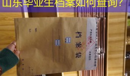 山东毕业生档案如何查询？