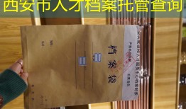 西安市人才档案托管查询