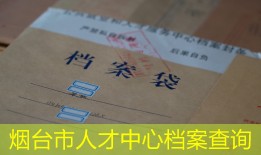 烟台市人才中心档案查询