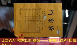 江西的A1档案如何查询——掌握江西A1档案查询技巧