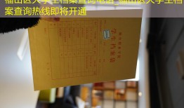 福山区大学生档案查询电话_福山区大学生档案查询热线即将开通