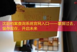 沈阳档案查询系统官网入口——掌握过去，留存现在，开启未来