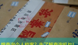 想查询个人档案？先了解查询机构！