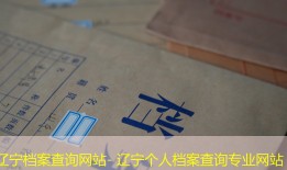 辽宁档案查询网站- 辽宁个人档案查询专业网站