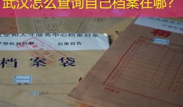 武汉怎么查询自己档案在哪？