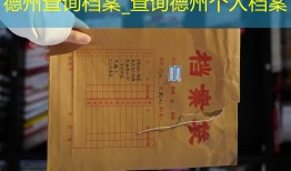 德州查询档案_查询德州个人档案